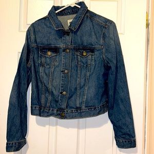 Old Navy Large Cropped Denim Jacket